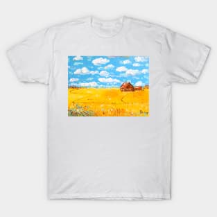 House by The Field T-Shirt